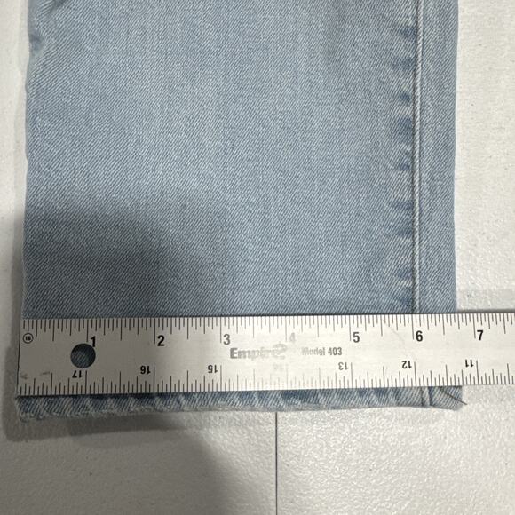 Madewell The Perfect Vintage Straight Jean Womens 26 Distressed Light Blue Denim - Picture 13 of 15